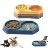 Dual Slow Feeder & Lick Mat Bowl