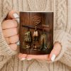 Duck Hunting Camp With Rifle and Ducks - Personalized Custom Coffee Mug - HTG004_MG