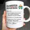 Dumpster Fire Putter-Outer For Colleagues And Friends - Personalized Custom Coffee Mug - COL101_MG