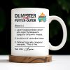 Dumpster Fire Putter-Outer For Colleagues And Friends - Personalized Custom Coffee Mug - COL101_MG
