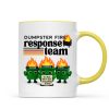 Dumpster Fire Response Team - Personalized Mug - Funny Christmas Gift, White Elephant Gift for Coworkers, Boss Dumpster Fire Response Team - Personalized Mug - Funny Christmas Gift, White Elephant Gift for Coworkers, Boss