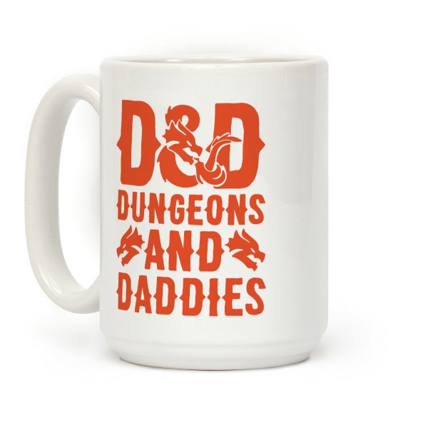 Dungeons and Daddies Parody Coffee Mug