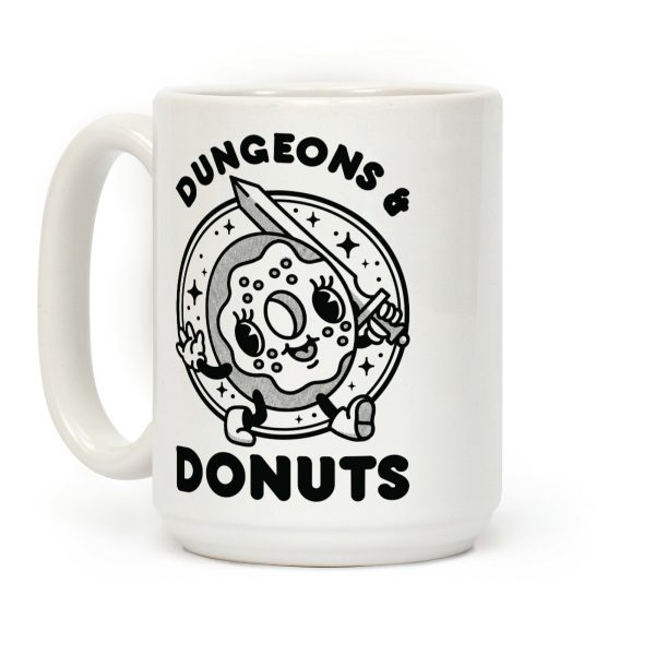 Dungeons and Donuts Coffee Mug