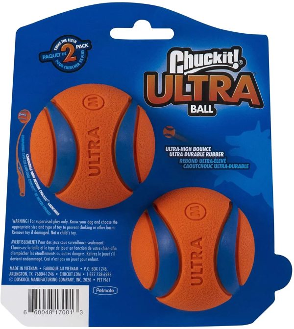 Durable Chew-Resistant Rubber Dog Ball