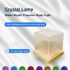 Dynamic Rotating Water Ripple Crystal Lamp