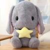 Easter White Rabbit Plush Toy with Carrot