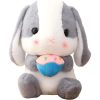 Easter White Rabbit Plush Toy with Carrot