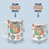Eat Drink And Be Merry - Dog & Cat Personalized Custom 3D Inflated Effect Printed Mug - Christmas Gift For Pet Owners, Pet Lovers