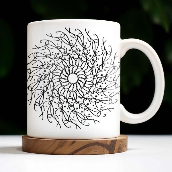 Eff It Eff It Eff It With Stars - Personalized Custom Coffee Mug - FAM359_MG