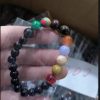Eight Planets Natural Stone Bracelet