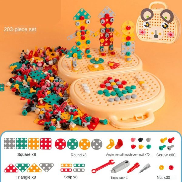 Electric Construction Set Playfully Enhance Technical Skills