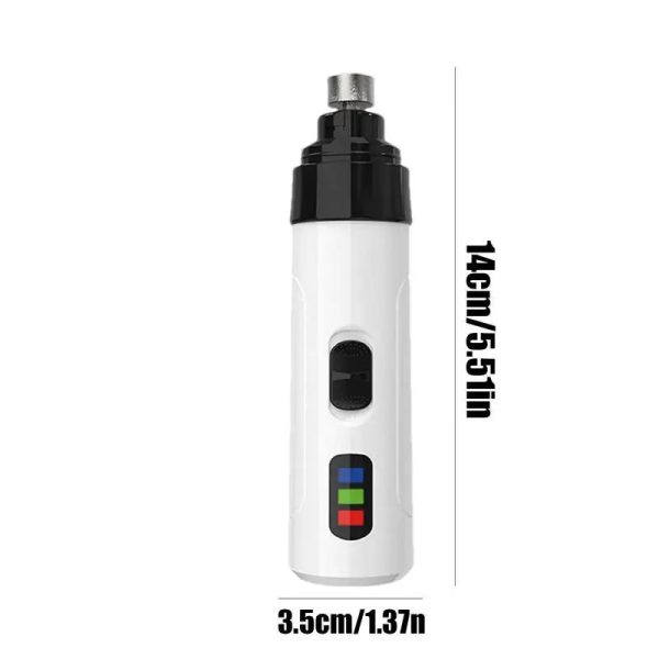 Electric Pet Nail Trimmer - USB Rechargeable