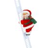 Electric Santa Climbing Ladder