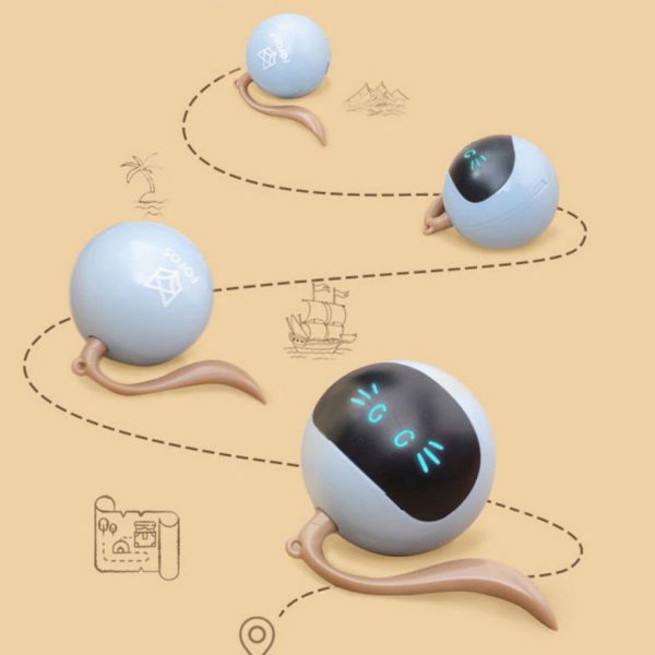 Electronic Led Cat Ball