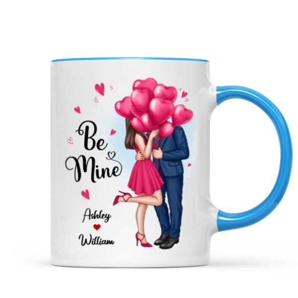 Elegant Couple Be Mine Personalized Mug
