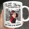 Elegant Couple On The Street Personalized Mug