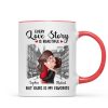 Elegant Couple On The Street Personalized Mug