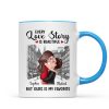 Elegant Couple On The Street Personalized Mug
