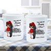 Elegant Couple Skyline Personalized Mug