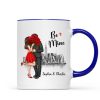 Elegant Couple Skyline Personalized Mug