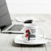 Elegant Couple Skyline Personalized Mug