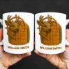 Elegant Deer Hunting Scene on Coffee Mug, Camouflage Jacket - Personalized Custom Coffee Mug - FAM332_MG