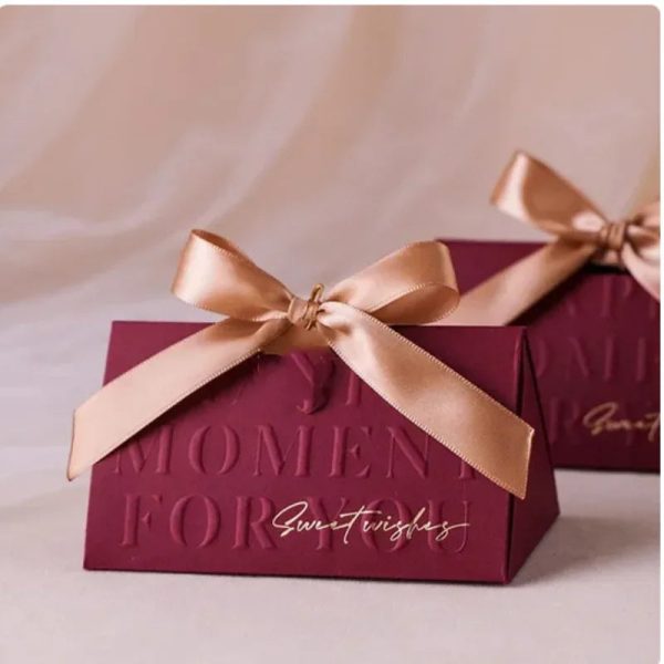 Elegant Love Gift Box with Ribbon Set