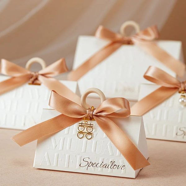 Elegant Love Gift Box with Ribbon Set