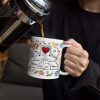 Elephant Love Family - Gift For Mother, Family - 3D Inflated Effect Printed Mug, Personalized White Edge-to-Edge Mug