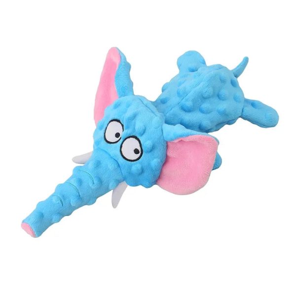 Elephant Plush Dog Toy