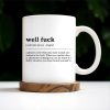 Embrace the Situation, Phrase to Accept and Move On - Personalized Custom Coffee Mug - COL061_MG
