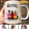 Embracing Besties Sisters Est Personalized Mug