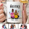 Embracing Besties Sisters Est Personalized Mug