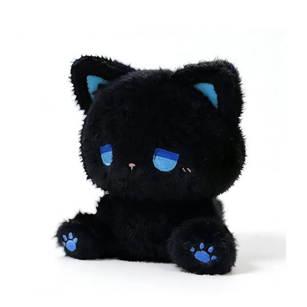 Emo Cat Plush Doll Cute Stuffed Toy Gift for Couples