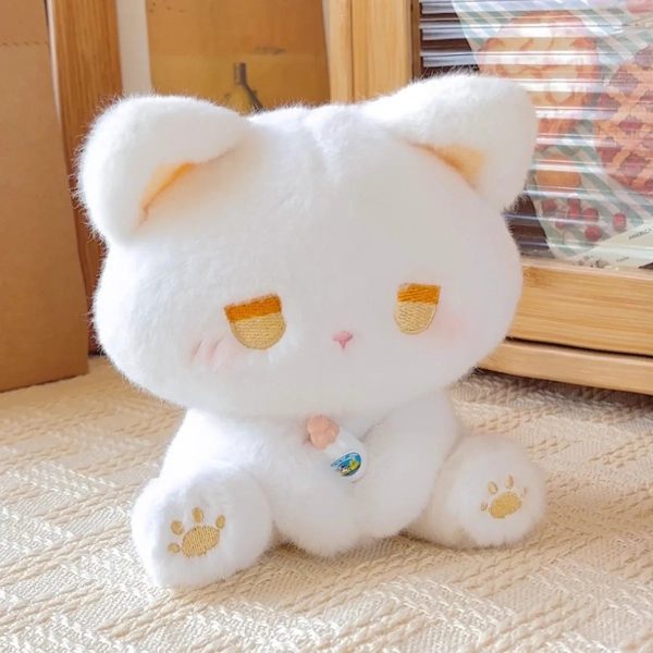 Emo Cat Plush Doll Cute Stuffed Toy Gift for Couples