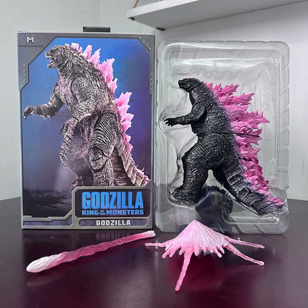 Empire King of the Monsters Godzilla Evolved Ver Pink Back Action Figure