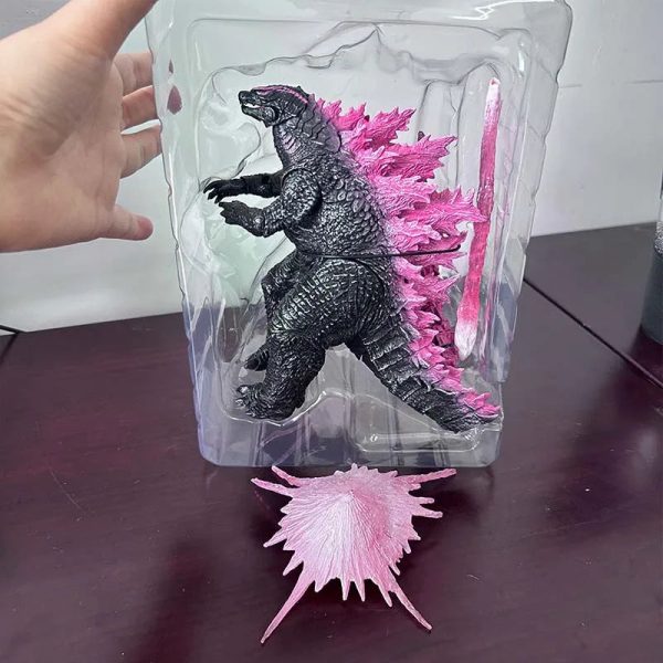 Empire King of the Monsters Godzilla Evolved Ver Pink Back Action Figure