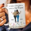 Enduring Friendship - Custom "It Takes a Long Time to Grow an Old Friend" White Ceramic Mug, Heartwarming Gift for Friends or Sisters