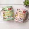 Enjoy Every Moment At The Farm With Animals And Vegetables - Personalized Custom Coffee Mug - FARM018_MG