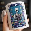 Enjoy Every Moment With Books And Flowers - Personalized Custom Coffee Mug - BLV079_MG