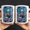 Enjoy Every Moment With Books And Flowers - Personalized Custom Coffee Mug - BLV079_MG