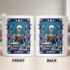 Enjoy Every Moment With Books And Flowers - Personalized Custom Coffee Mug - BLV079_MG