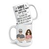 Enjoy The Gift Of Having Me As A Child - Family Personalized Custom Mug - Father's Day, Birthday Gift For Dad