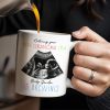 Entering Your New Grandma Era, Baby Sander Is Brewing, Ultrasound Image - Personalized Custom Coffee Mug - GRM066_MG