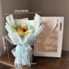 Eternal Crochet Flower Bouquet for Graduation, Birthday, and Valentine's Gifts