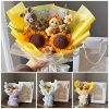 Eternal Crochet Flower Bouquet for Graduation, Birthday, and Valentine's Gifts