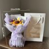 Eternal Crochet Flower Bouquet for Graduation, Birthday, and Valentine's Gifts