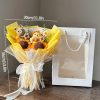 Eternal Crochet Flower Bouquet for Graduation, Birthday, and Valentine's Gifts