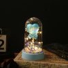 Eternal Galaxy Rose with LED Lights Romantic Gift for Valentine’s Day and Wedding