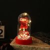 Eternal Galaxy Rose with LED Lights Romantic Gift for Valentine’s Day and Wedding